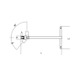 Beta Mafsallı T Kollu Lokma 8mm 952/8